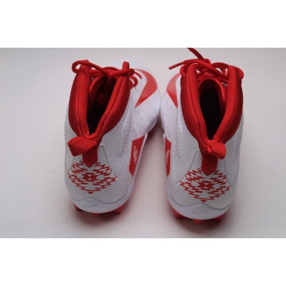 Nike Alpha Huarache 7 Varsity Lacrosse Cleats Mens Red White Size 10.5 - Picture 7 of 14
